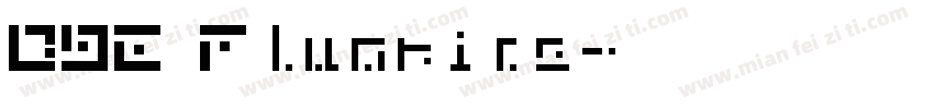 DBE Fluorine字体转换